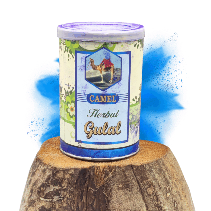 Camel Gulal Rajnigandha Dibbi Box – Premium Fragrant Holi Colour Powder | Skin-Friendly, Non-Toxic, Herbal Blend – by Camel - Image 5