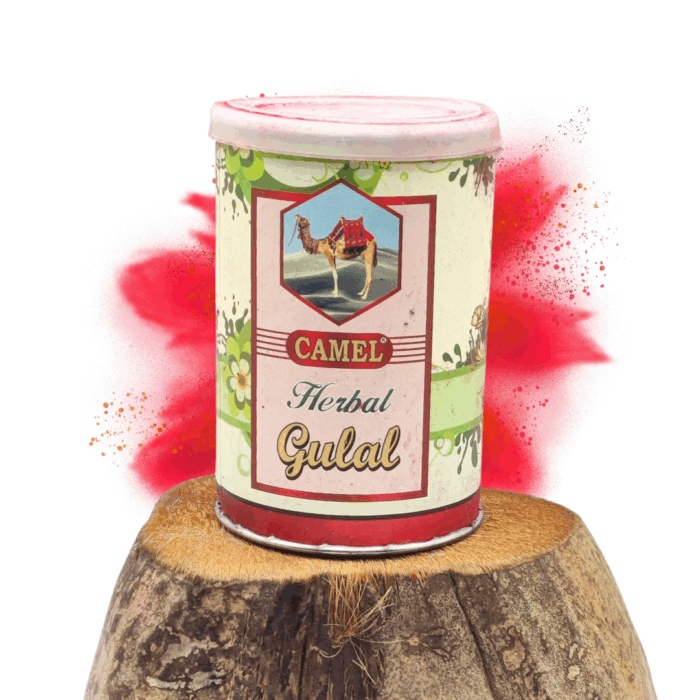Camel Gulal Rajnigandha Dibbi Box – Premium Fragrant Holi Colour Powder | Skin-Friendly, Non-Toxic, Herbal Blend – by Camel - Image 6