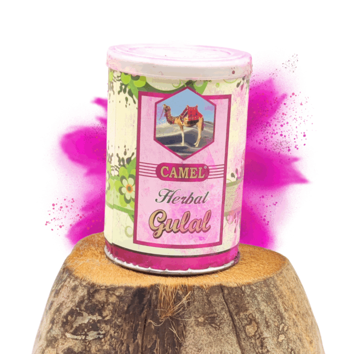 Camel Gulal Rajnigandha Dibbi Box – Premium Fragrant Holi Colour Powder | Skin-Friendly, Non-Toxic, Herbal Blend – by Camel - Image 7