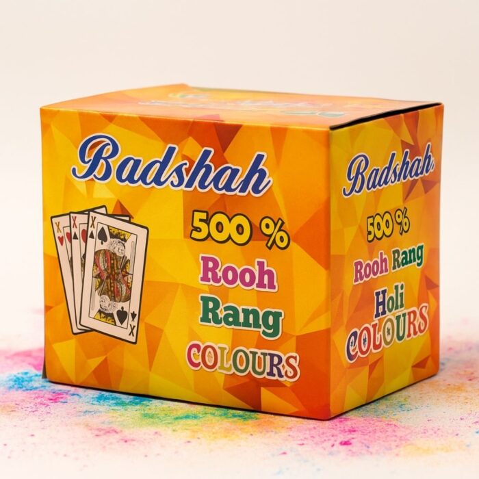 Badshah 10g Dibbi Box Holi Color – Rooh Rang | Camel Holi Gulal | Herbal, Skin-Friendly, Non-Toxic, Festival-Ready Vibrant Powder  |Pack of 12