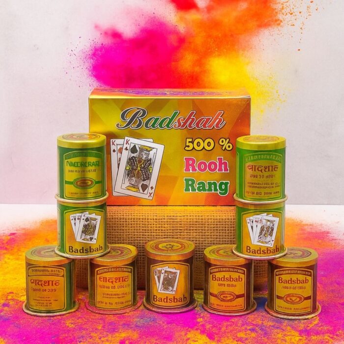 Badshah 10g Dibbi Box Holi Color – Rooh Rang | Camel Holi Gulal | Herbal, Skin-Friendly, Non-Toxic, Festival-Ready Vibrant Powder  |Pack of 12 - Image 3
