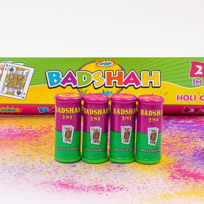 Badshah (2 in 1) Holi Color Rooh Rang – Camel | Premium Gulal & Colour Spray Combo | Herbal, Skin-Safe & Non-Toxic | Festive Vibrance in One Pack |Pack of 10 - Image 2