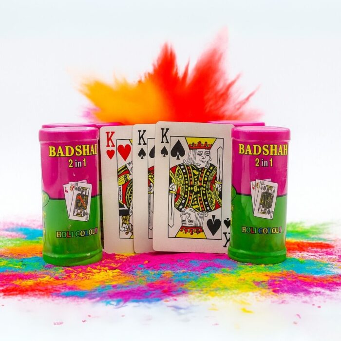 Badshah (2 in 1) Holi Color Rooh Rang – Camel | Premium Gulal & Colour Spray Combo | Herbal, Skin-Safe & Non-Toxic | Festive Vibrance in One Pack |Pack of 10 - Image 3