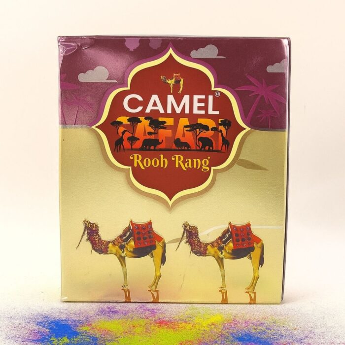10g Holi Colour Dibbi Box (Rooh Rang) – Camel | Herbal, Non-Toxic Gulal for Vibrant & Safe Celebrations | Skin-Friendly Festive Colour Powder | Pack of 12 - Image 2