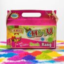 Camel Chotu 3.5g Dibbi Box Rooh Rang – Camel Holi Colour | Herbal, Skin-Friendly & Non-Toxic Mini Gulal Jar | Festive & Gifting Essential | Pack of 12