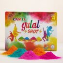 Gulal Shot – Instant Holi Color Blast (Pack of 4) | Camel | Non-Toxic, Skin-Friendly, One Shot Explosion for Holi Parties & Events