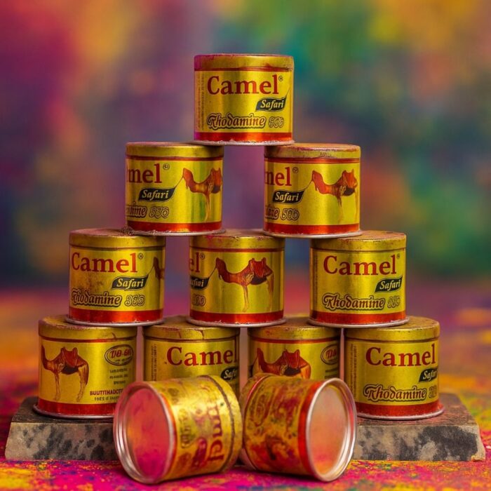 Safari 5g Dibbi Box Rooh Rang | Camel® Holi Colour Powder | Safe, Skin-Friendly, Non-Toxic Gulal for Holi, Festivals & Events – Set of Mini Color Boxes| Pack of 12 - Image 3