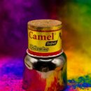 Safari 5g Dibbi Box Rooh Rang | Camel® Holi Colour Powder | Safe, Skin-Friendly, Non-Toxic Gulal for Holi, Festivals & Events – Set of Mini Color Boxes| Pack of 12