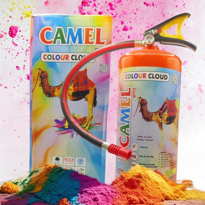 Holi Gulal Cylinder 2KG by Camel – Premium, Skin-Friendly & Herbal Holi Colour for Safe Celebrations - Image 19