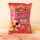 Camel Gold Air Pouch 80g – Camel Holi Color | Herbal, Skin-Friendly, Vibrant Gulal for Festive Celebrations | Pack of 12