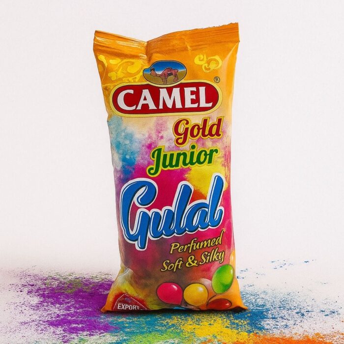 Camel Gold Junior Pouch (40g) – Camel Holi Color Brand | Pack of 12 - Image 2