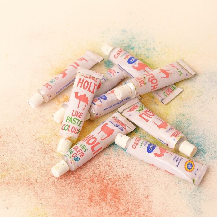 Makeup Paste Colour Box by Camel | Premium Holi Colour Paste for Festivals & Celebrations | Skin-Safe, Long-Lasting & Vibrant Festive Colour | Herbal & Non-Toxic Formula  ||Pack of 10 - Image 3