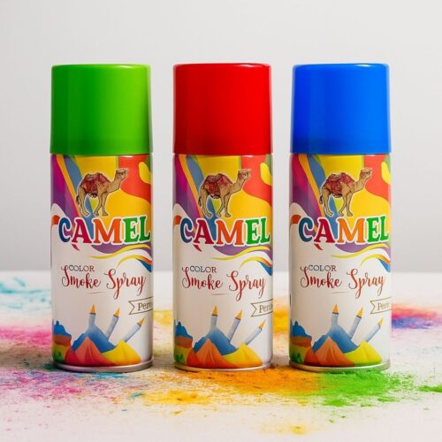 Snow Spray 250ml Bottle – Camel | Premium Holi & Party Spray for Celebrations | Non-Toxic, Safe & Vibrant Color Foam