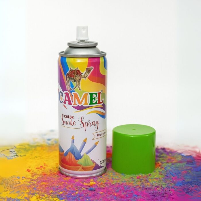 Snow Spray 250ml Bottle – Camel | Premium Holi & Party Spray for Celebrations | Non-Toxic, Safe & Vibrant Color Foam - Image 4