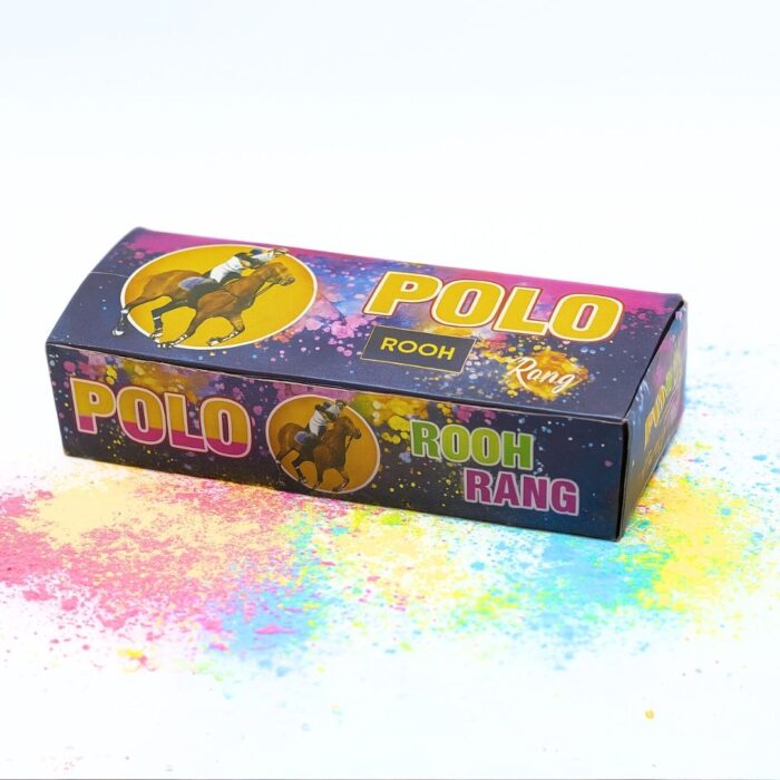 Polo Rooh Rang Dibbi Box by Camel | Premium Holi Colour Box with Rich Fragrance & Vibrant Shades | Non-Toxic, Skin-Friendly, Easy to Use | Ideal for Gifting & Festive Celebrations  |Pack of 10 - Image 2