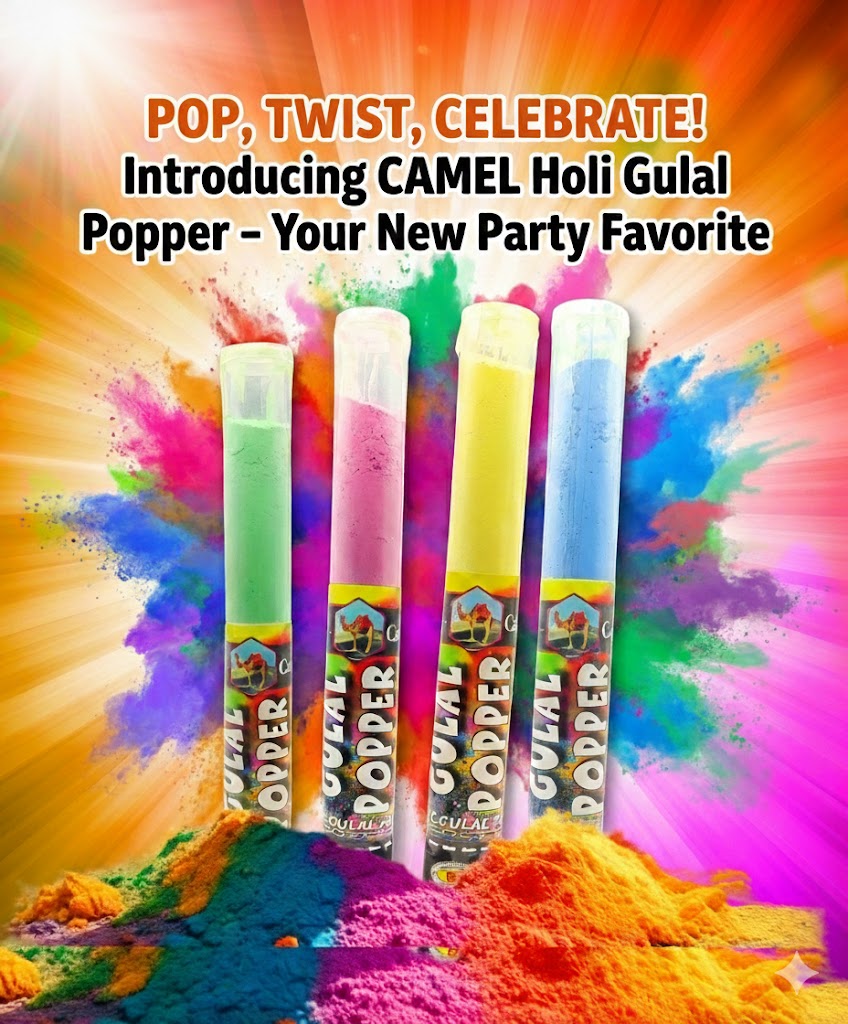 CAMEL Gulal Poppers