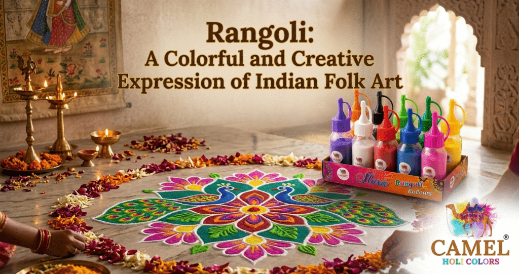 Rangoli: A Colorful and Creative Expression of Indian Folk Art