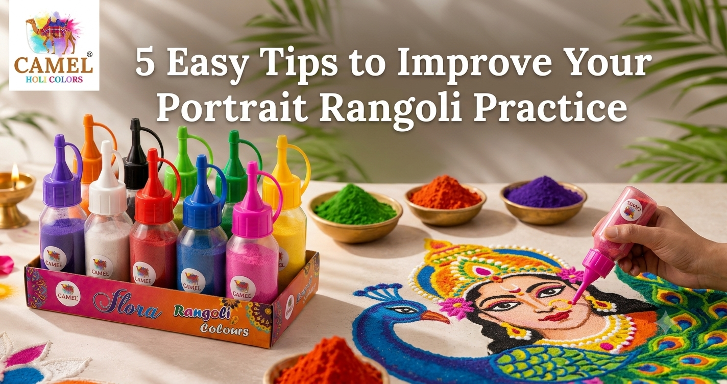 5 Easy Tips to Improve Your Portrait Rangoli Practice